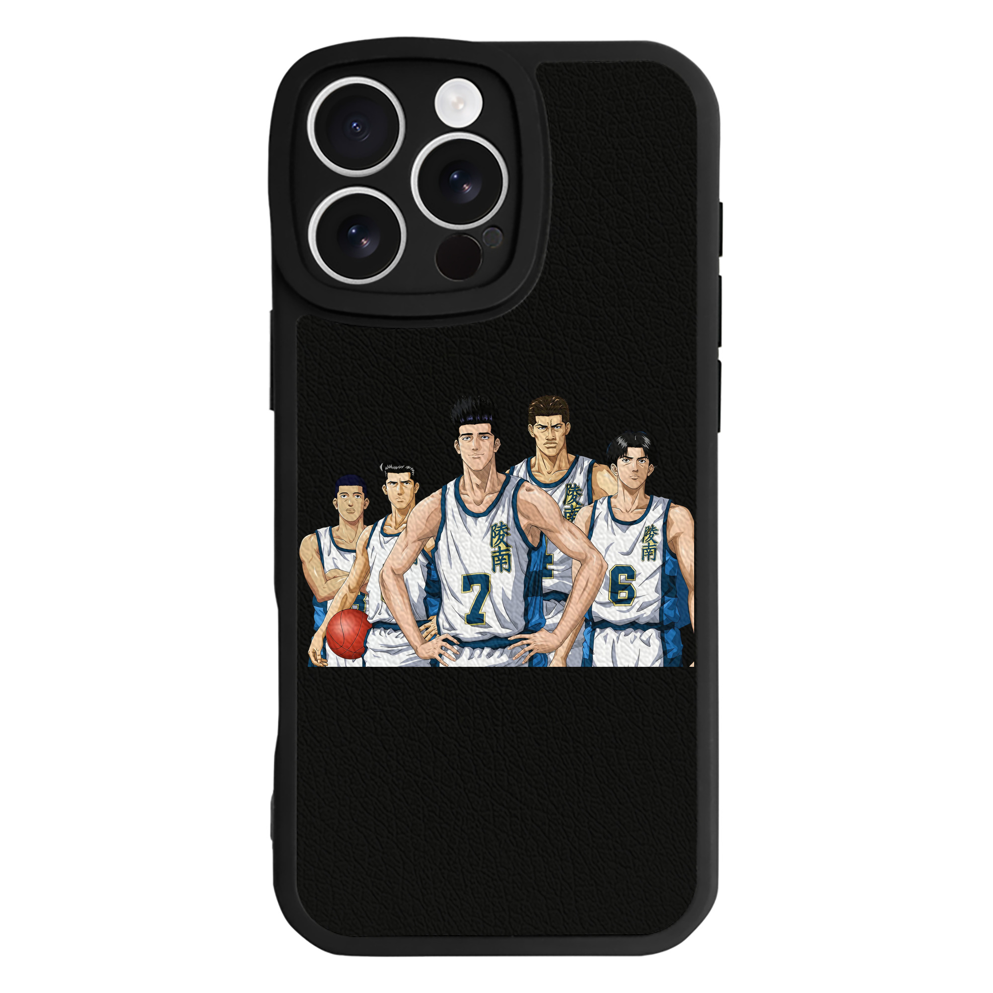 （画像用） SLAM DUNK／スラムダンク 【iPhone 16シリーズ対応】シリコンスマホケース（レザー調） 材質：シリコン